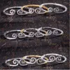 Adjustable Explosivea Couple Bracelet Tight Hoop Curse Bracelet Monkey King Thai Silver Bracelet Couple Student Retro Jewelry 3