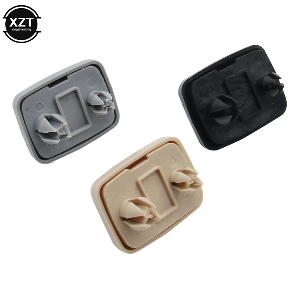 Shkalacar vizierclip voor auto, zonneklep houder voor auto, clip haak beugel voor zonneklep, vervanging voor Audi A1 A3 A4 A5 Q3 Q5 (8E0 857 562) A7 B6 B7 B8 S4 S5, zwart