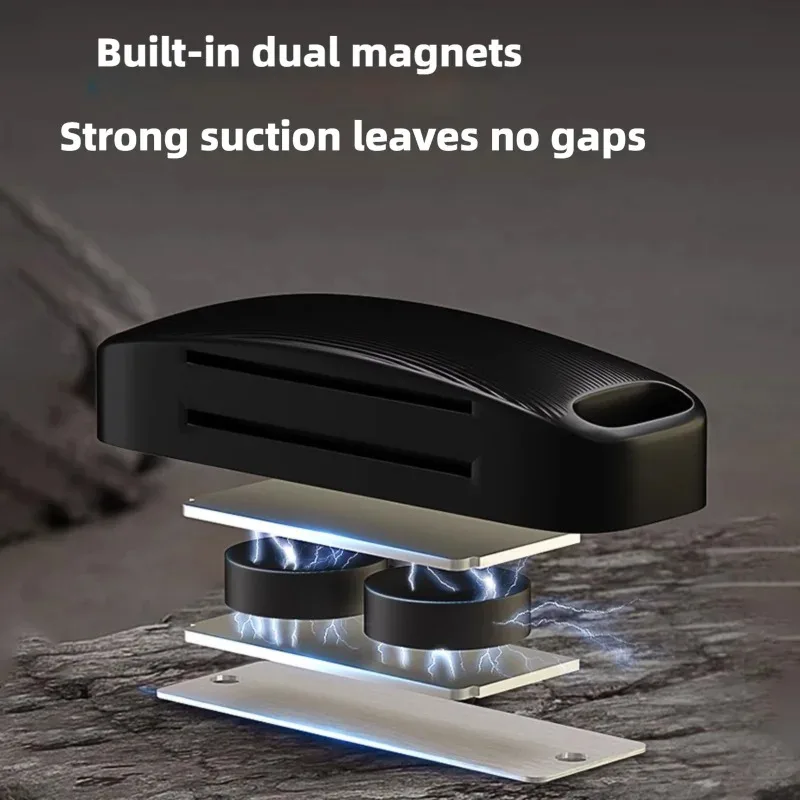 Chiusura magnetica per porta dell'armadio Chiusura magnetica per armadio Serratura magnetica per porta della cucina Chiusura per cassetto Serrature per armadietti per uffici Scuole - immagine 4