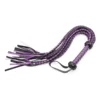 30" Leather Horse Crop, Purple and Black Riding Crop Whip, Faux Leather Crop Whips, Leather Horse Crop Whip for Couples 6