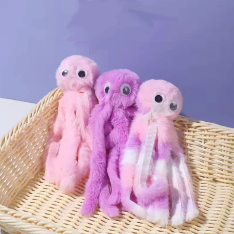 Cute Pet Supplies Plush Octopus Cat Toy with Catnip Pet Interactive Kitty Soothing Pet Plush Toy Cute Pet Supplies Plush Octopus Cat Toy with Catnip Pet Interactive Kitty Soothing Pet Plush Toy