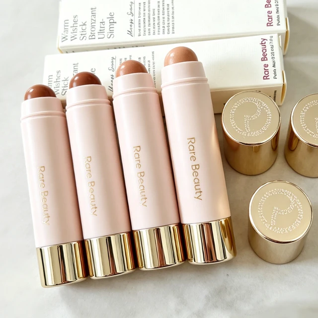 Rare Beauty Stick de Contouring 3D pour le Visage, Teinte Bronze, Illuminateur Liquide Éclatant pour les Joues, Maquillage pour un Charme Féminin 1