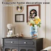 3D Puzzle Vase Creative Design Chinese Style Home Decoration Panda Printed Landscape Flower Arrangement Housewarming Kids Gifts 4