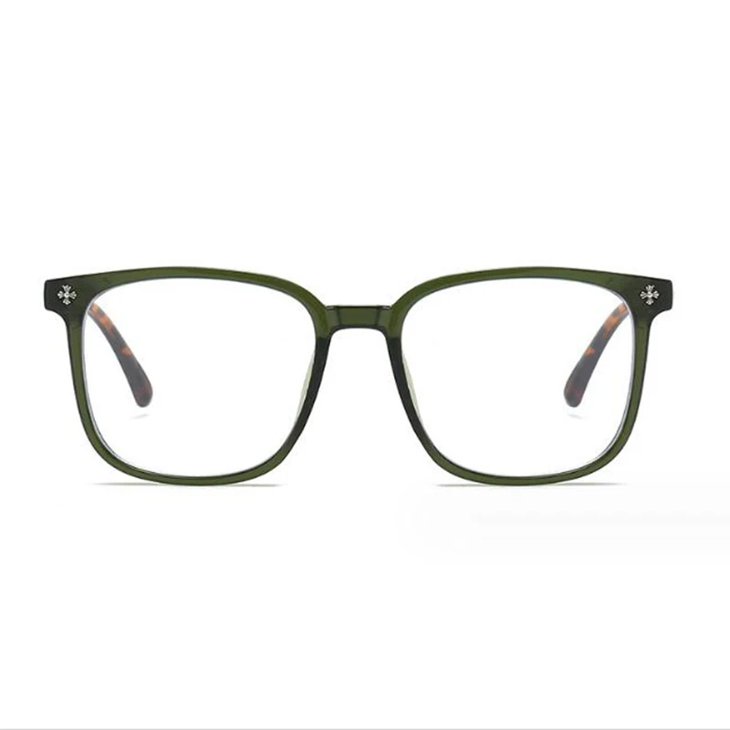 Designer Square Unisex Myopia Glasses Blue Light Blocking Eyeglasses Women Men Prescription Near Sight Glasses Diopter 0 To -6.0 4