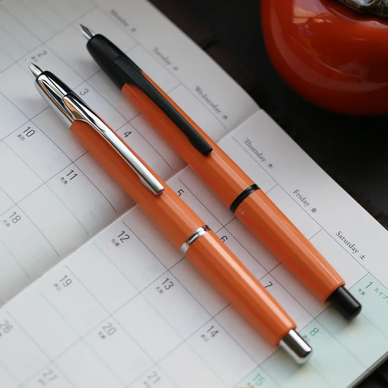 MAJOHN A2 Smooth Capless Fountain Pen Retractable EF Nib Resin Ink