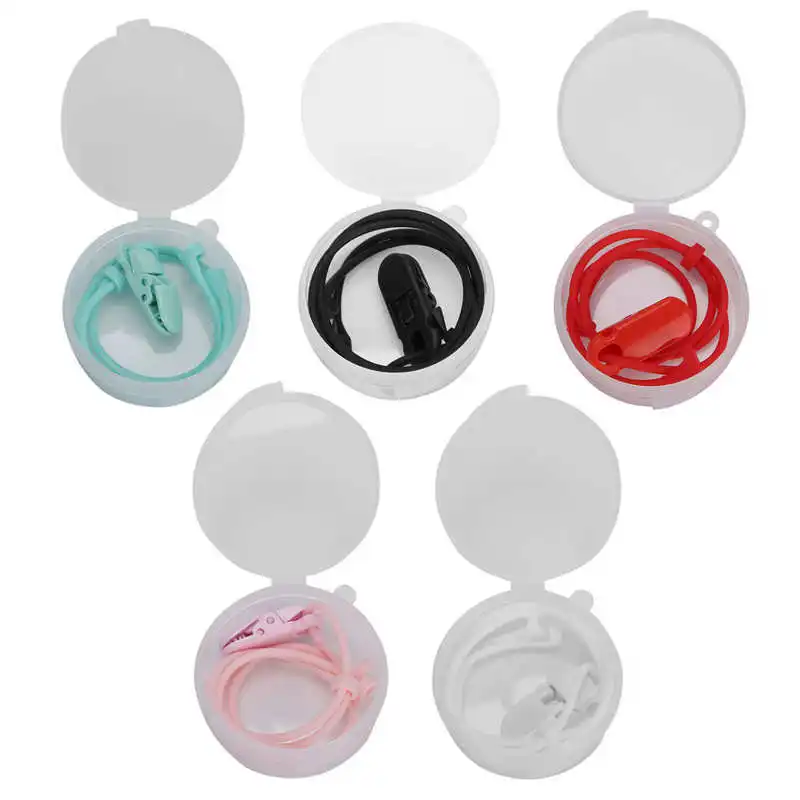 Ear Care BTE Hearing Aids Clip Rope Silicone Elastic Anti Loss Security Lanyard for Children Hearing Aid Accessory Health Care