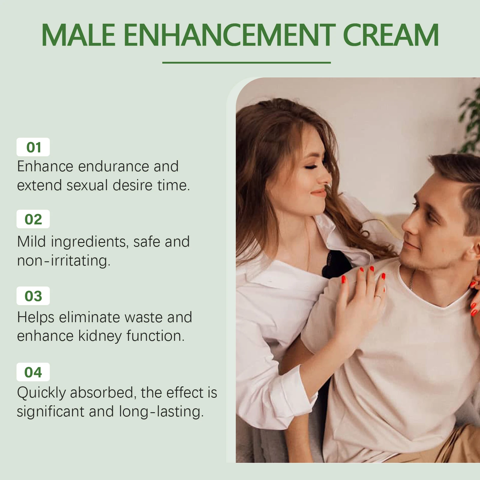 Man Enlargement Cream For Penis Growth Stronger Delay Ejaculation Long Lasting Erection Strengthen Kidney Sexual Enhanced Cream