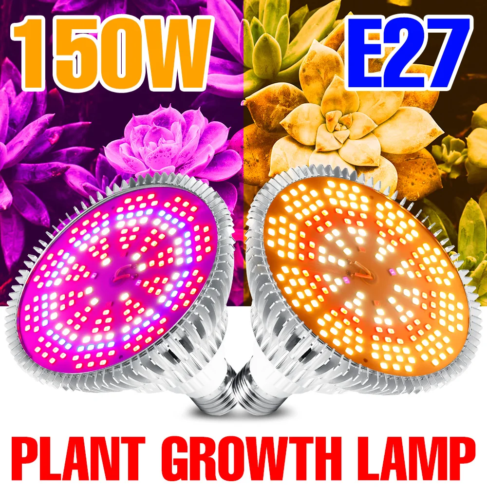Full Spectrum Plant Grow Light Led Grow Lights Lampadina Indoor E27 Phyto Lamp Per Serra Flower Seedling Grow Tent Hydroponi
