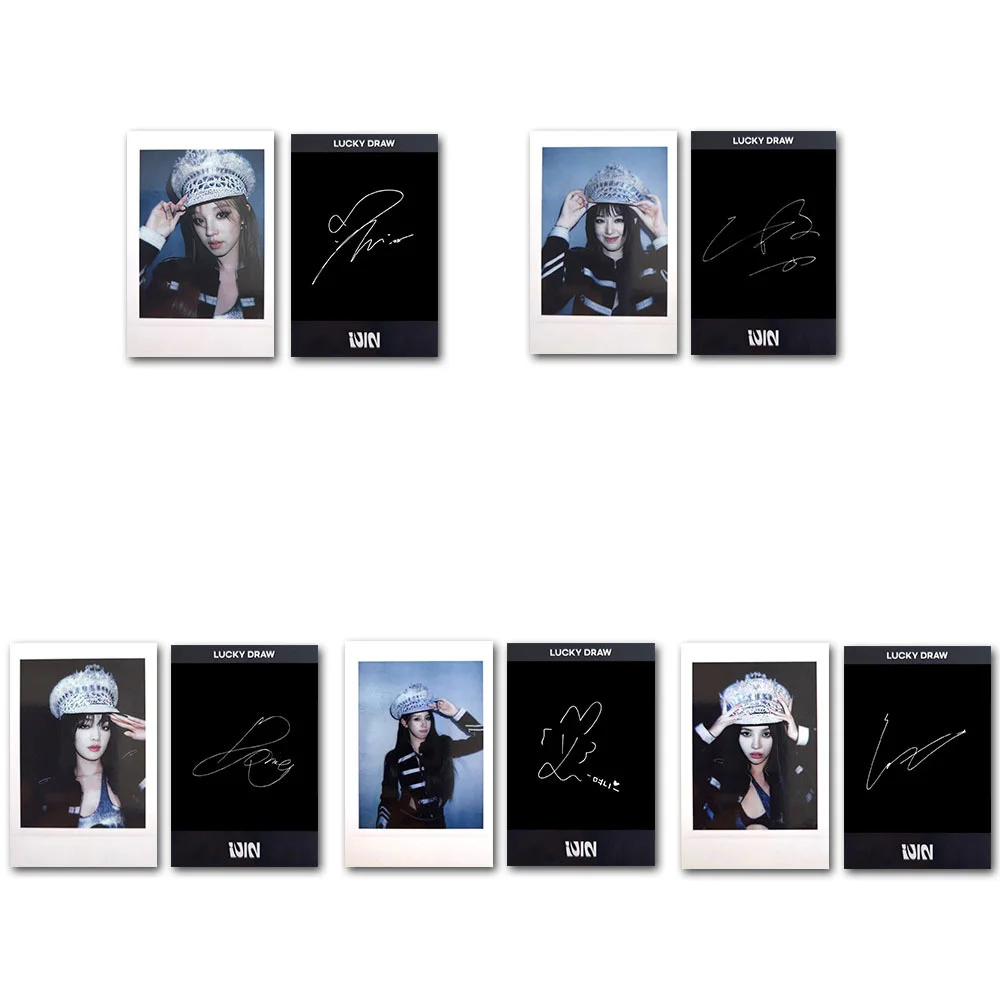 

Kpop 5 PCS/SET (G) I-DLE LOMO Card Super Lady Photocard MiYeon Minnie YuQi Gift Fans Collection
