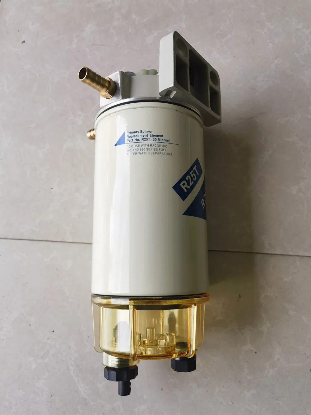 Fuel Filter R25T Spin-on Fuel Filter/Water Marine Separator Replaces Racor 320R-Rac-01 20386081 2044633 FS19778 fuel filter,fuel filter water separator
