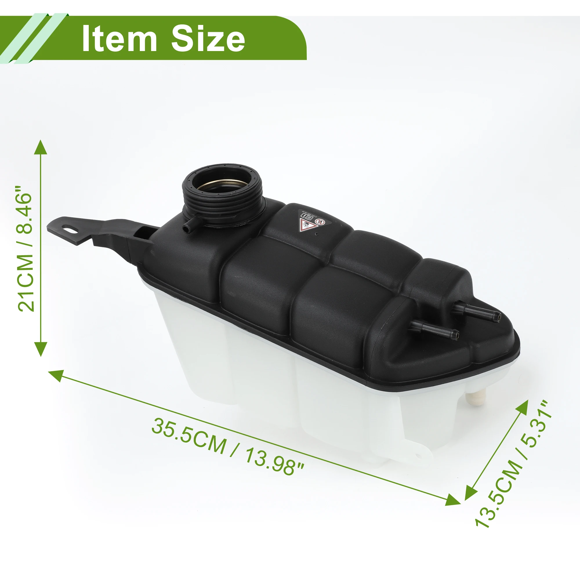 메르세데스 CL55 AMG 03-11용 UXCELL 냉각수 확장 오버플로우 탱크 No.2205000149