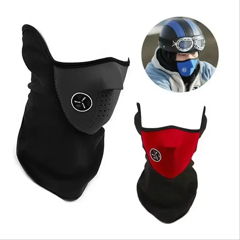 Windproof Cycling Mask Bike Dustproof Ski Snowboard Outdoor Sports Masks Neck Half Face Balaclavas Hot Winter Mask