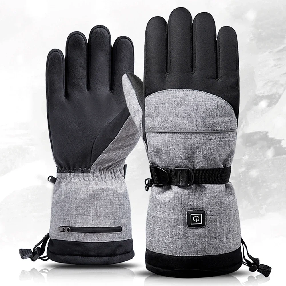 Waterproof Thermal Electric Gloves for Hiking Skiing