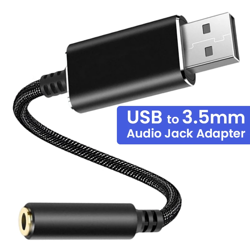Aux Cable Ps4 Slim Audio Jack Beats Studio USB To Audio Adapter