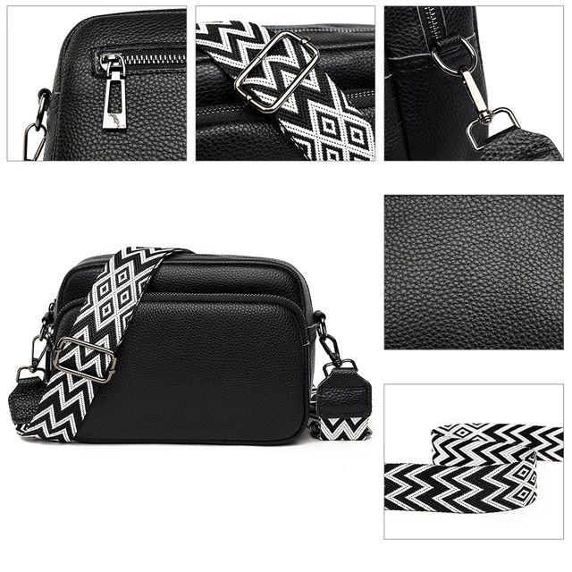 Luxury Genuine Leather Tote Bag for Women Stylish Crossbody Shoulder Bag - Image 5