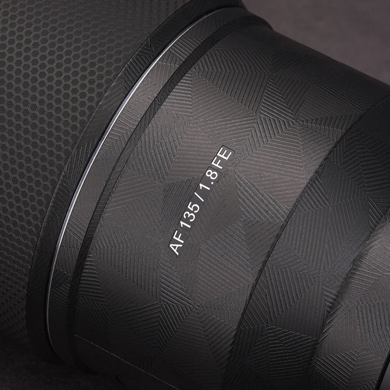 삼양 AF 135mm F1.8 FE 카메라 렌즈 보호 스티커, 긁힘 방지 비닐 랩 필름, 마운트용 135 1.8 F/1.8 데칼 스킨
