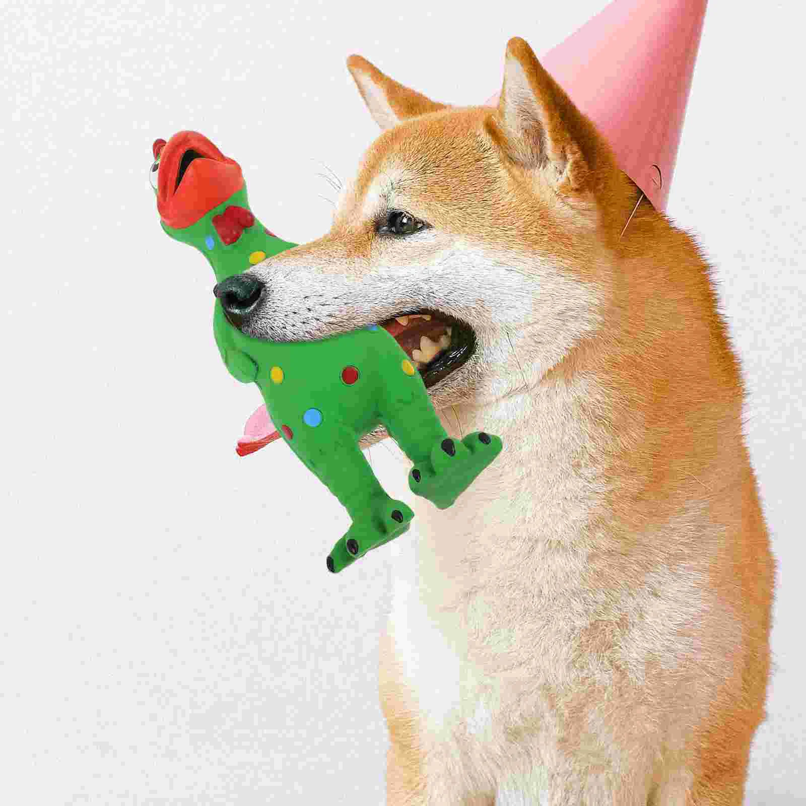 

Pet Sound Toys Decorative Bite Cartoon Squeaky Dog Household Training Interactive Chew Puppy