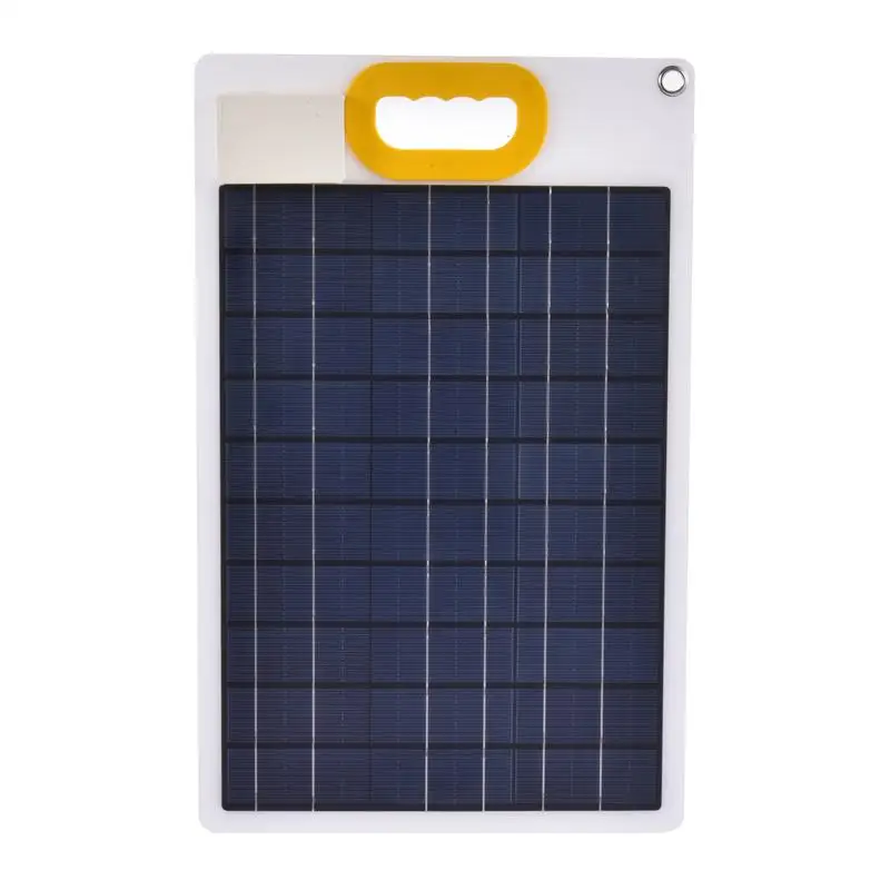 

Solar Charger Panel 30W High-Efficiency USB Output Devices 2 USB Ports & 1 USB C Portable Solar Panel Charging For Smartphones