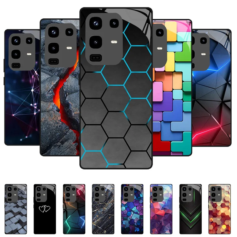 Premium Shockproof Tempered Glass and Hard Case Cover