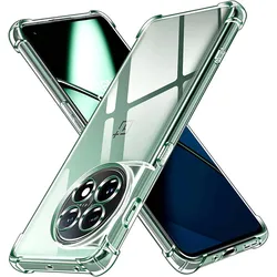 Durable Clear Shockproof Soft Silicone Phone Cover - OnePlus 9 5G (Clear)