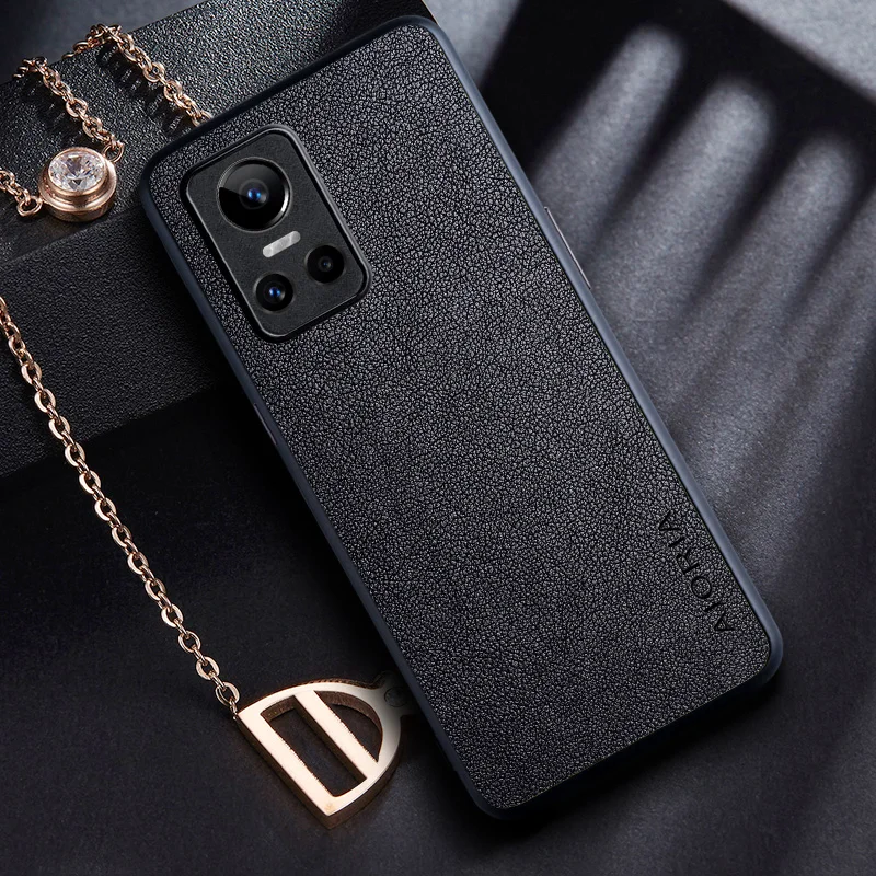 Retro Business PU Leather Phone Case - Elegant Design