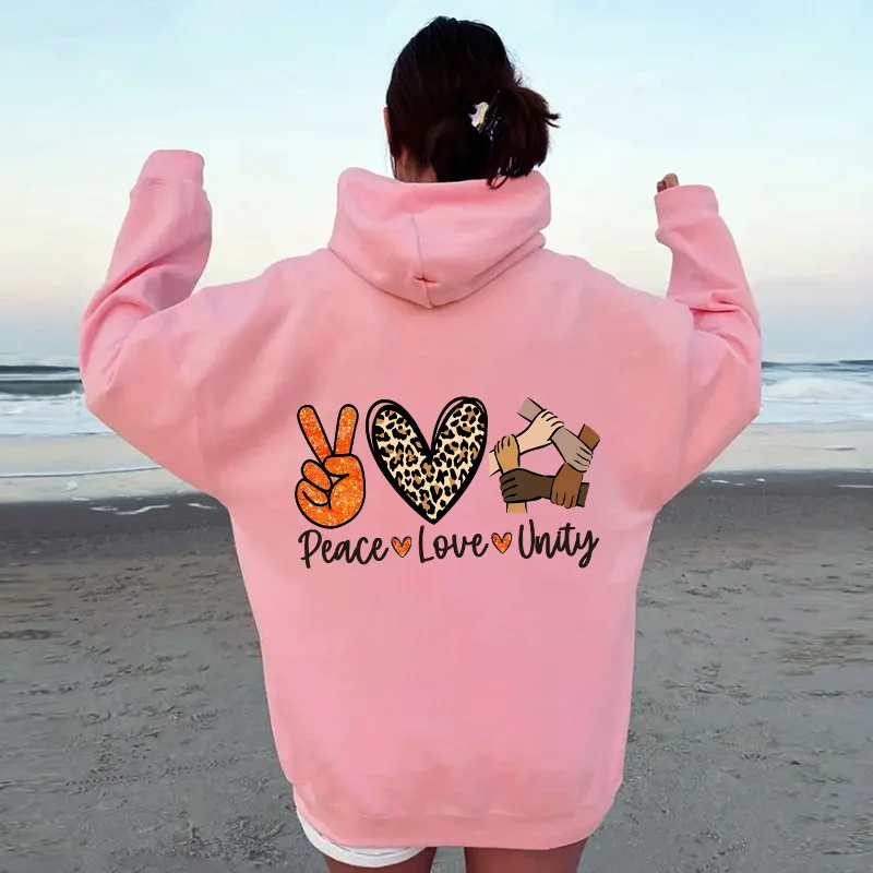 CGC Fashion Letter Print Hoodies Autumn Winter Women Plus Velvet Sweatshirts Thicken Keep Warm Pullovers Female Long Sleeve Tops