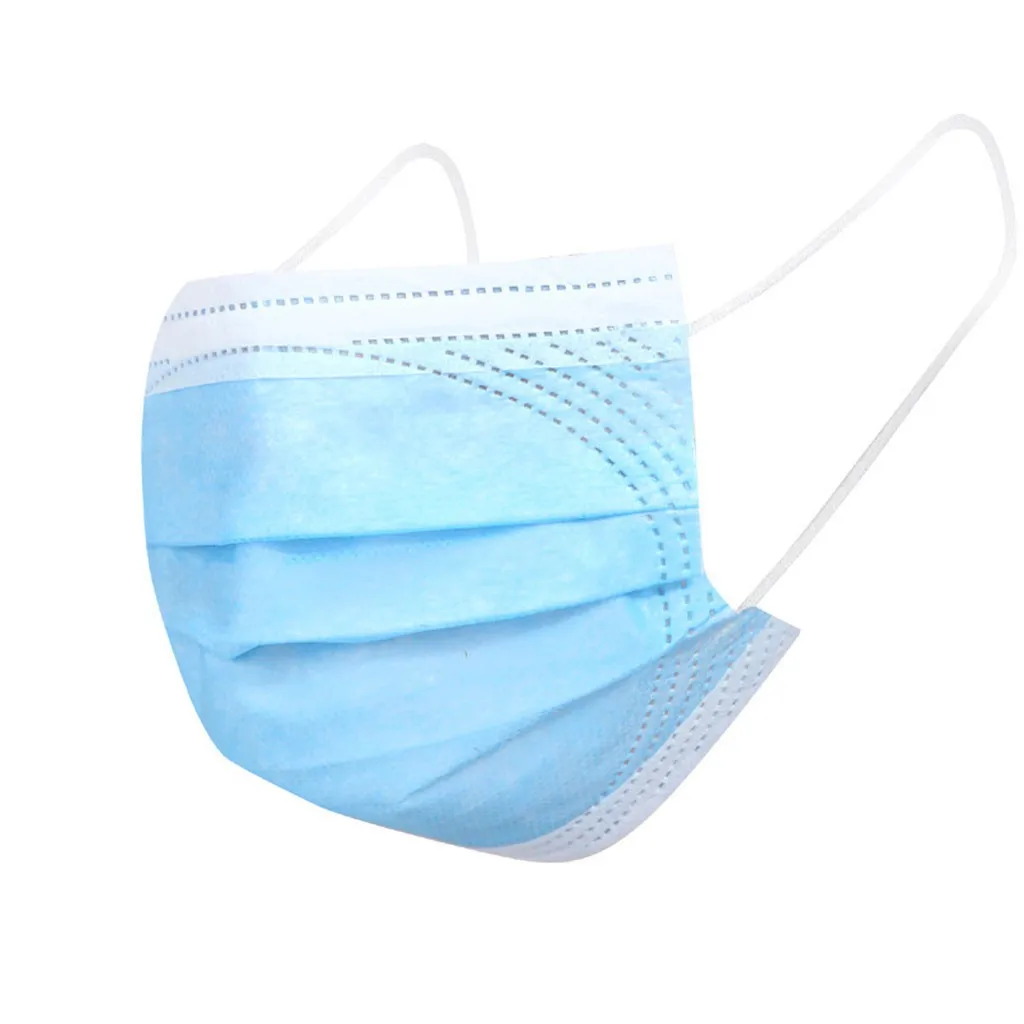 Kids Mask Disposable Face Mask Industrial 3Ply Ear Loop Child Outdoor Dust-Proof Face Protective