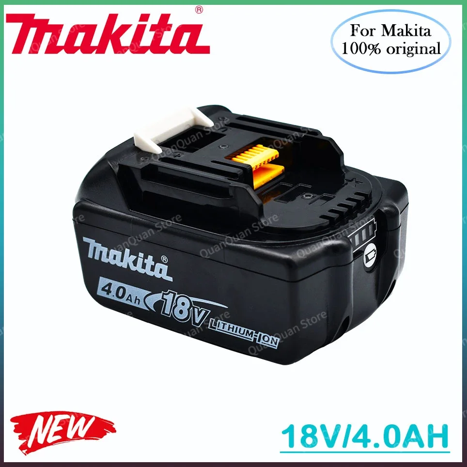 

makita 100% original 18V makita 4000mAh lithium-ion rechargeable power tool 18V replacement battery BL1860 BL1830 BL1850 BL1860B