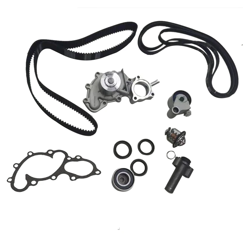 

Engine Timing Belt Kit With Water Pump For 1995-2004 Toyota 4Runner Tacoma T100 3.4L V6 5VZFE DOHC 19200-RDV-J01