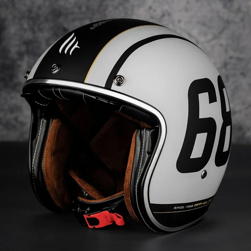 

MT Motorcycle JET Helmet Motocross Riding Open Face Helmets Motorbike Moto Casco Vintage Retro Biker Racing Scooter Helmet