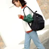New Trend Backpack Fashion Women Corduroy Backpack College Women Solid Color School Backpack Travel Shoulder Bags For Teenagers 5