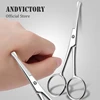 1Pcs Nose Facial Hair Small Mini Scissor Rounded Tip Stainless Steel Trimmer For Eyebrows Eyelashes Beard Trimming Grooming 1