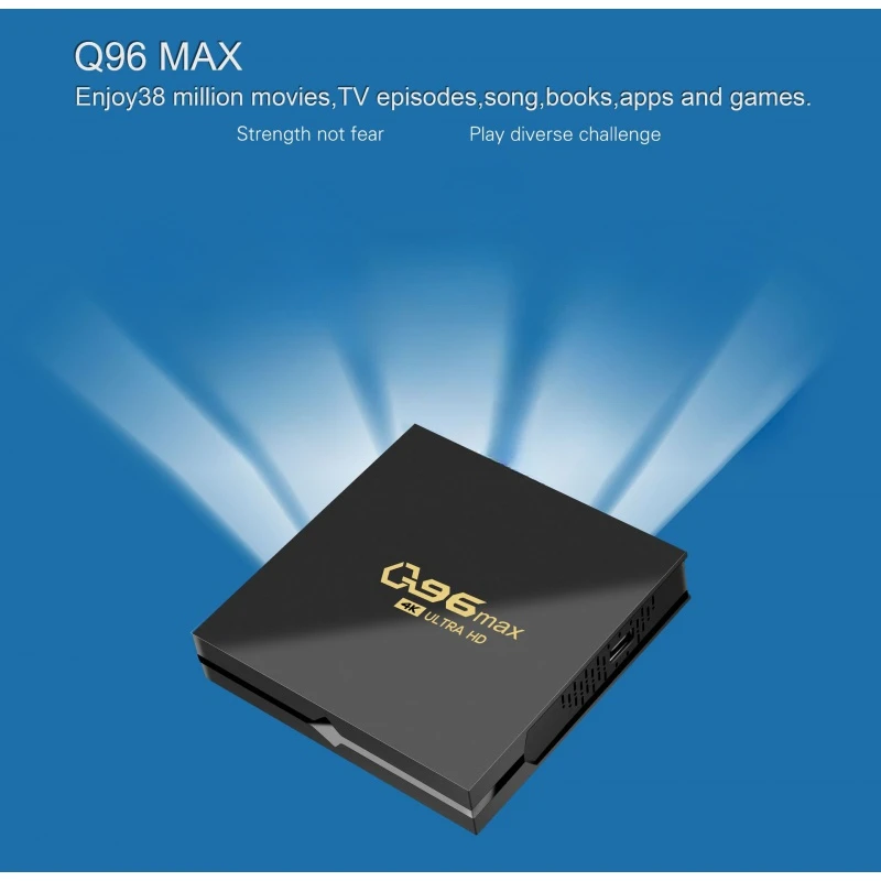 Q96 MAX Smart TV Box Android 11 Amlogic S905 Quad Core 4K Full HD Set Top Box Media Player 2.4GWIFI H.265 Home Theater CK15 digital tv decoder digital tv converter box