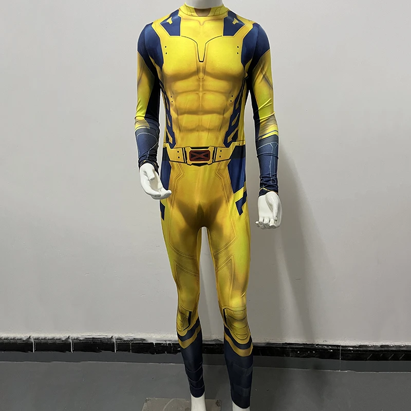 Wolverine and Deadpool Bodysuit Costume | Halloween & Anime Cosplay