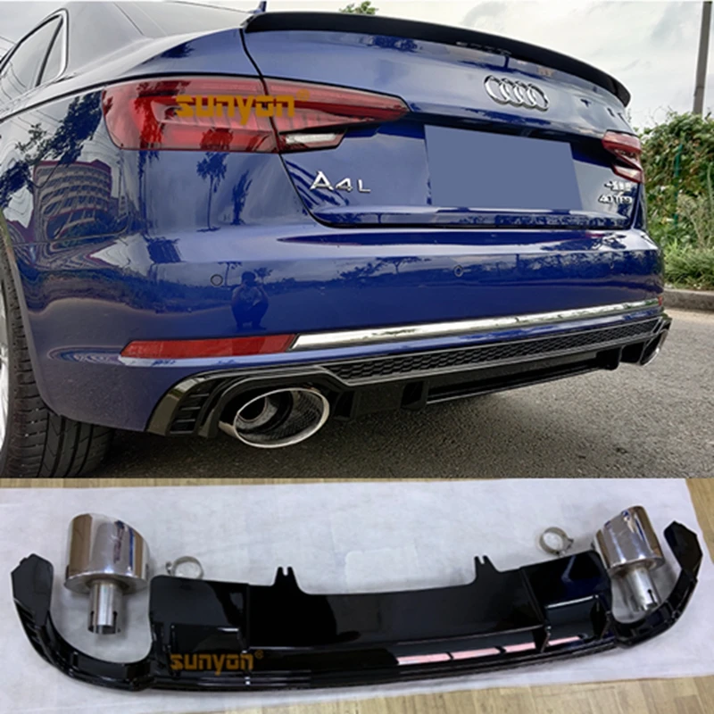 Heckdiffusor Für Audi A4/S4 B8 B8.5 B9 (2009-2019) - Sportliche Optik & Aerodynamik