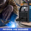 Welding Machine 200A ARC 110V/220V Dual Voltage Welder IGBT Stick MMA Welder LED Display Electrode Holder Work Clamp PROSTORMER 6