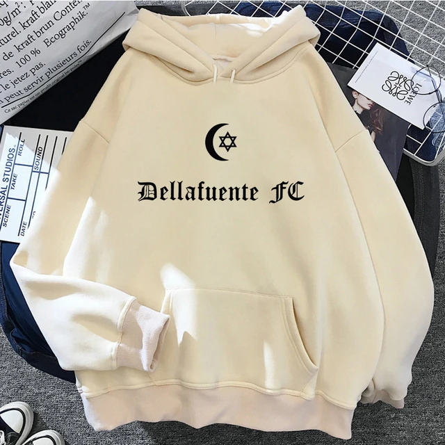 Dellafuente hoodies male Ulzzang Korea 2022 y2k aesthetic men sweatshirts  Ulzzang grunge