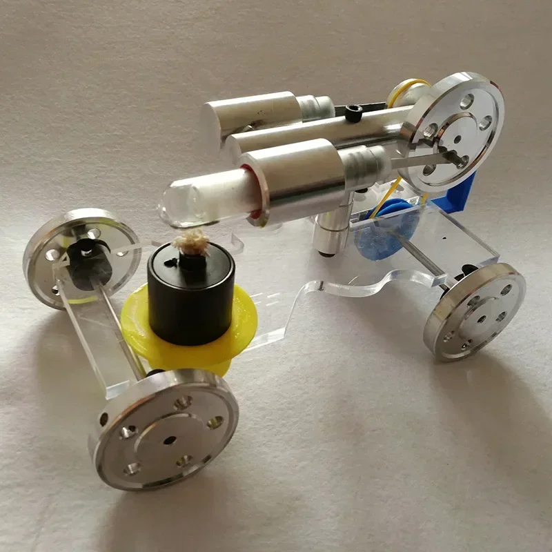 

Stirling Engine Car Model Mini Generator Engine Model