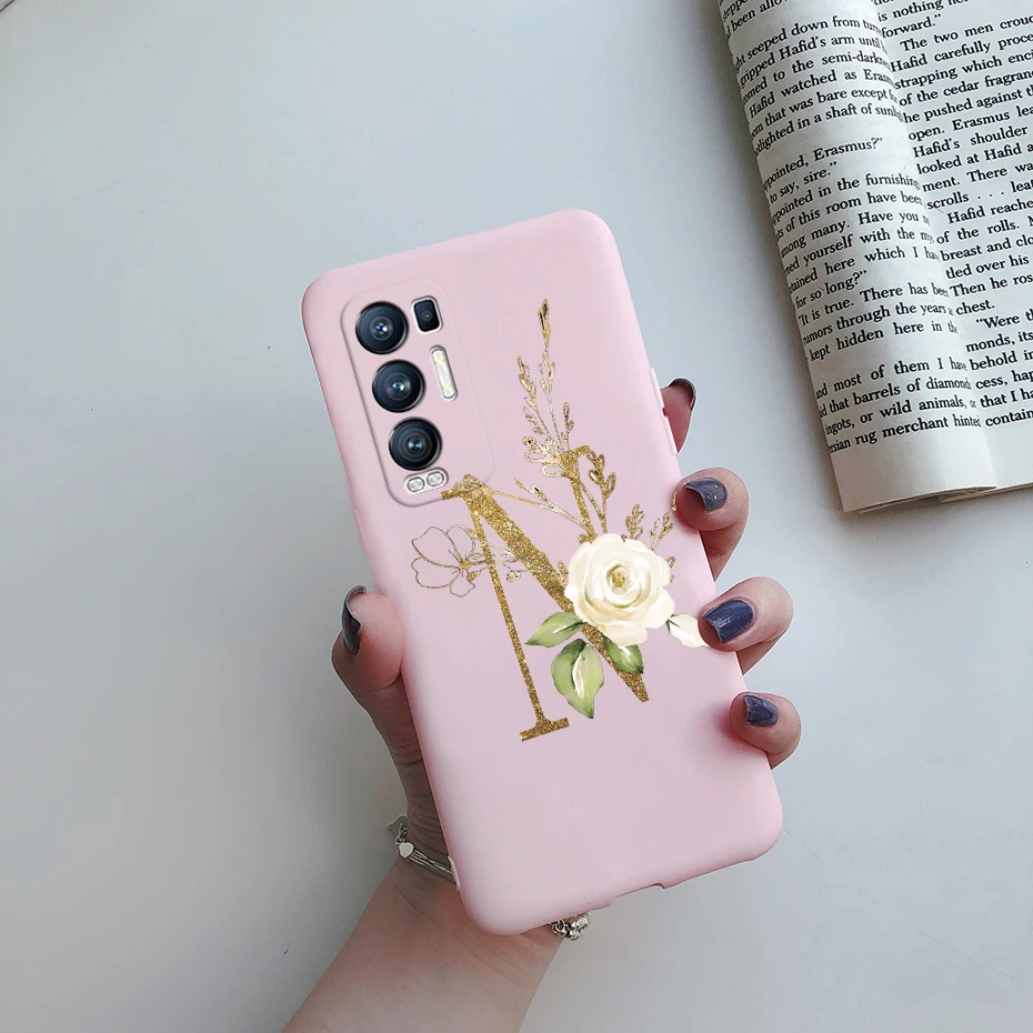 Cute Letters Soft Silicone Bumper Phone Case Cover