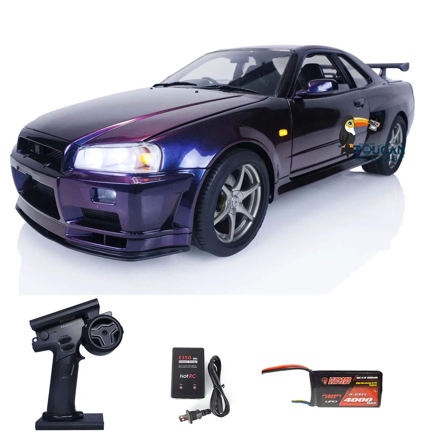 

1/8 гоночный автомобиль Capo RC для GTR R34 RTR дрифтовый автомобиль высококлассный Ver TOUCAN RC хобби Готовая модель пульта дистанционного управления игрушки THZH1504