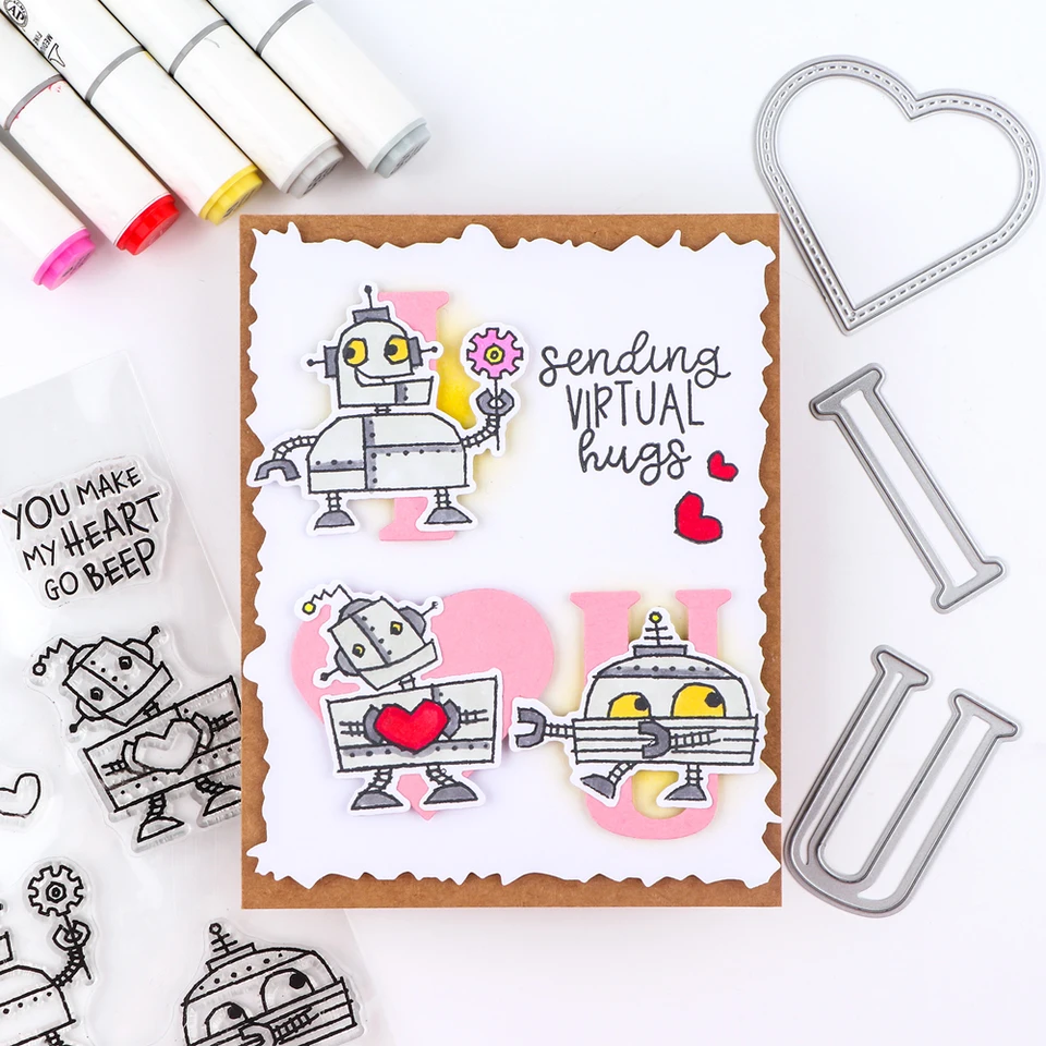 Arrietty Lot De 2 Matrices De Découpe En Métal Avec 26 Lettres Majuscules Et Chiffres 123s Pour La Fabrication De Cartes Et Le Scrapbooking