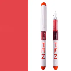 Luxury Quality Multi - Color Ink Fountain Pen for Business, Office, and School (Red)