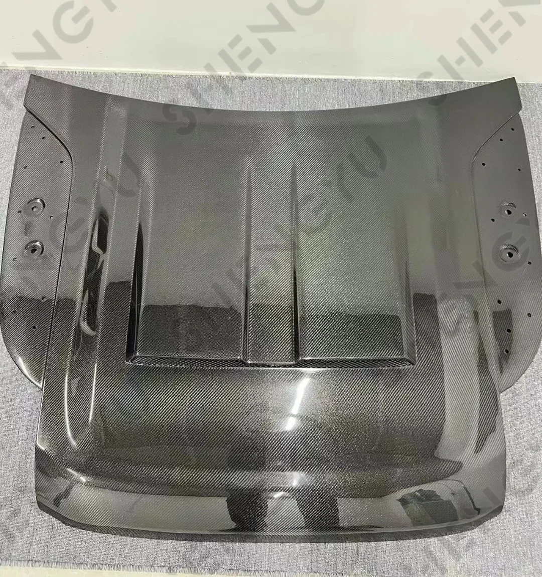 car hood auto spare part carbon fiber material G style for Land Rover defender + 90/110