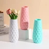 Modern Nordic Plastic Flower Vase, Pink, Blue, White Pot, Basket, Home, Living Room Decoration, Ornament, Arrangement 1