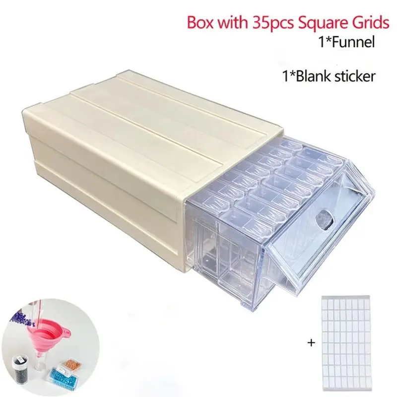 Diamond Painting Accessories Drawer Detachable Storage Box diamond painting accessories