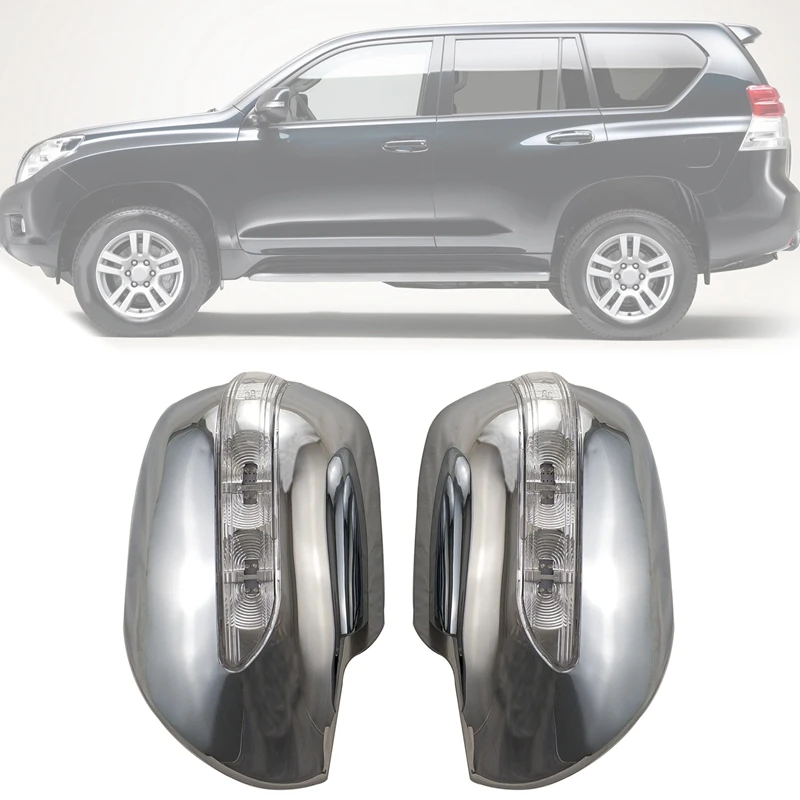 

Чехол для бокового зеркала автомобиля с фотографией для Toyota Land Cruiser Prado 2700 Fj120 2003-2008