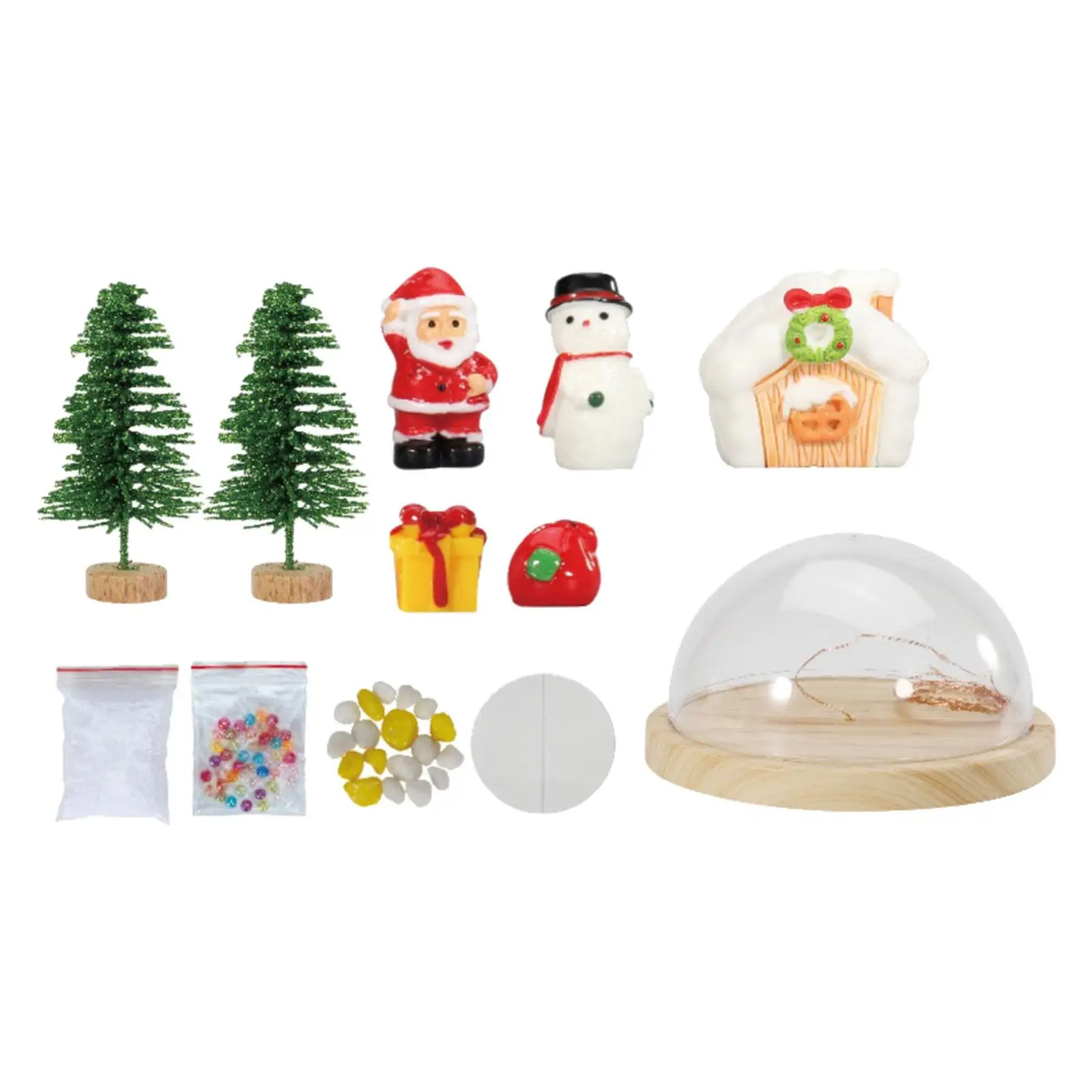 

Сделайте свой собственный Рождественский светодиодный ночник, искусственные сувениры, детские рождественские наборы поделок