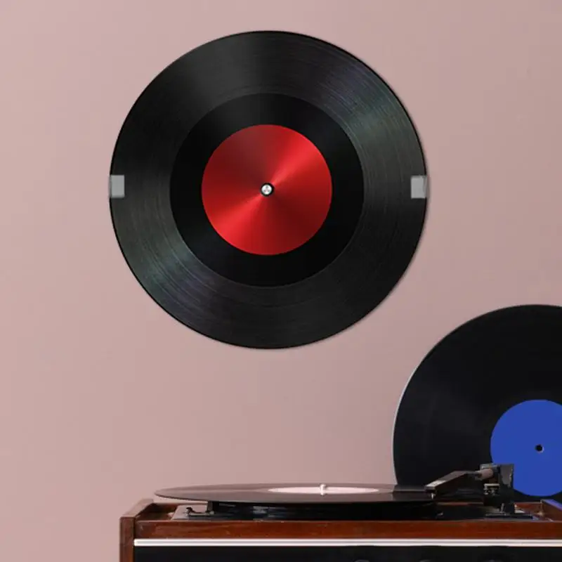 10pcs Acrylic Record Display Stand Shelf Clear Wall Mounted Vinyl Record Holder Floating Shelves LP Record Album Storage Rack 2