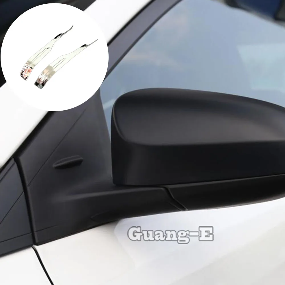 

Car Stainless Steel Back Rear View Eyebrow Side Mirror Cover Trim Frame For Toyota Vios/Yaris Sedan 2014 2015 2016 2017-2019