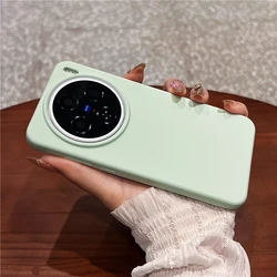 Luxury Liquid Silicone Shockproof Phone Case - Premium Back Cover for Vivo X300 Pro (1 color)